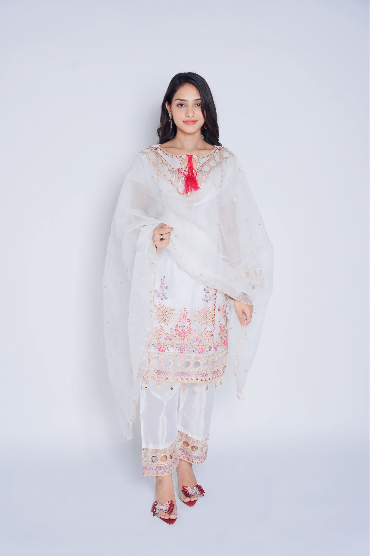 Pret Embroidered Organza 3 PCS