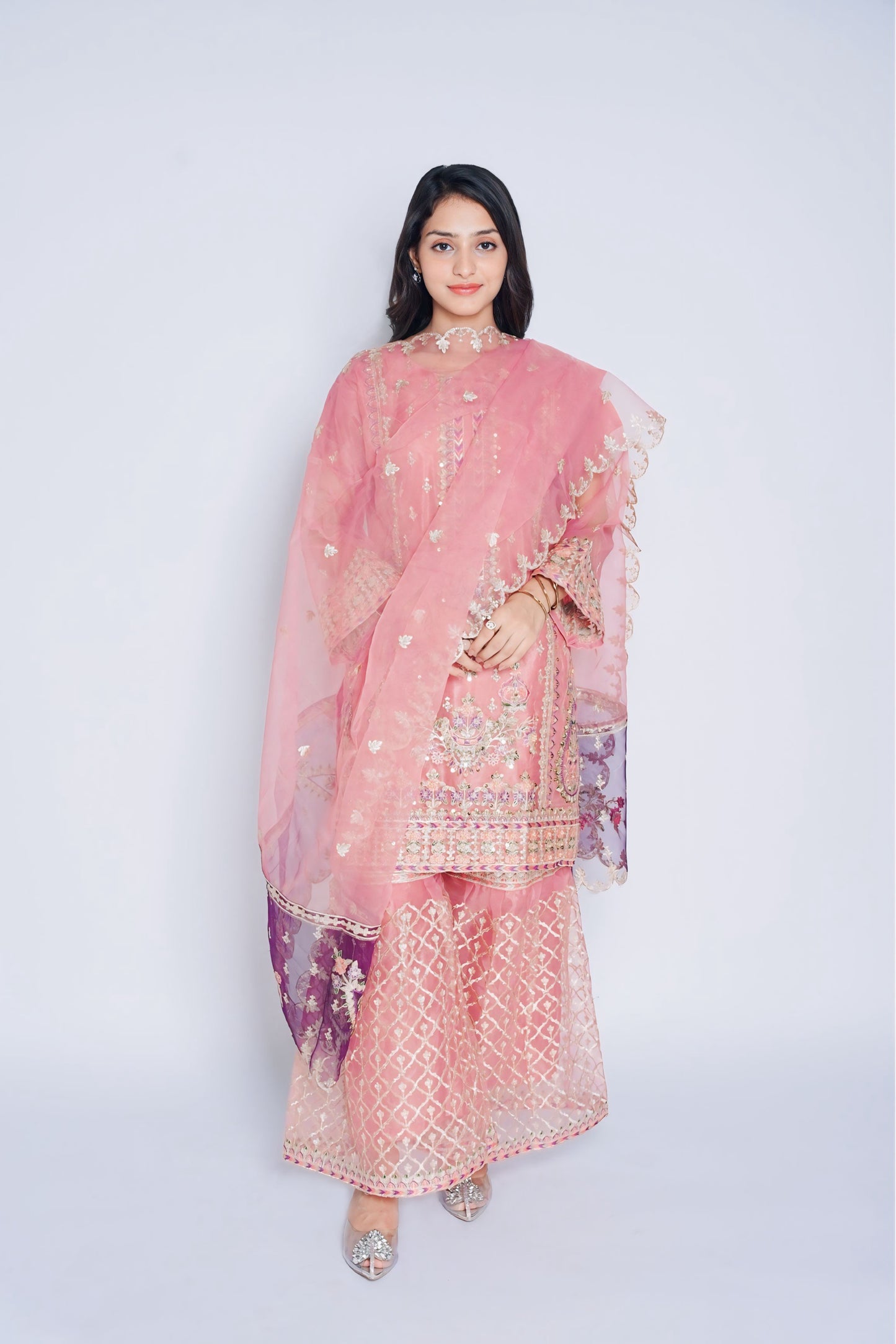 Pret Embroidered Organza 3 PCS