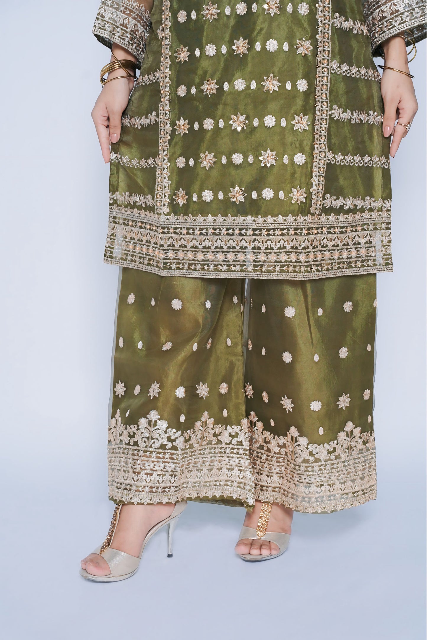 Pret Embroidered Organza 3 PCS