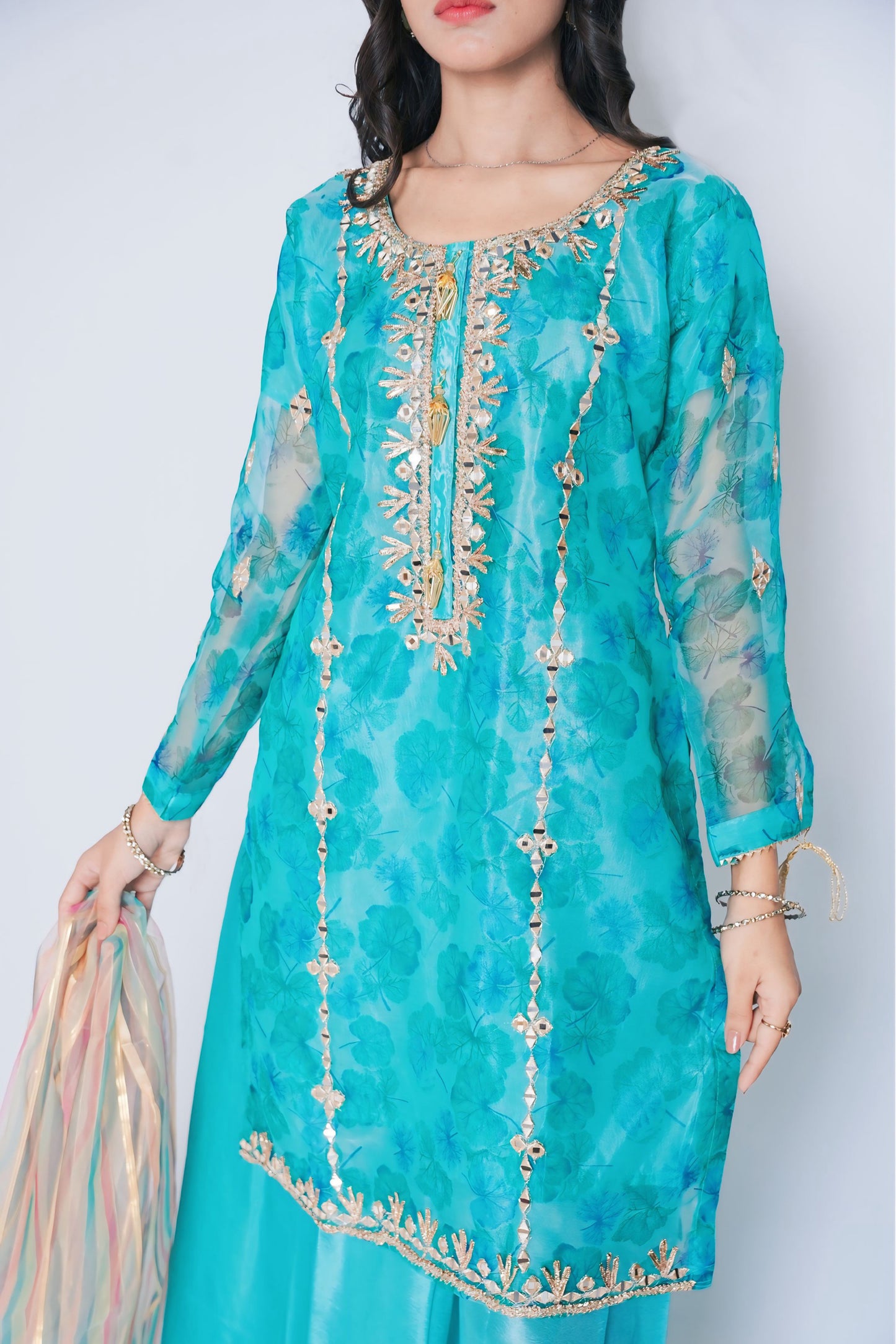 Pret Embroidered Organza 3 PCS