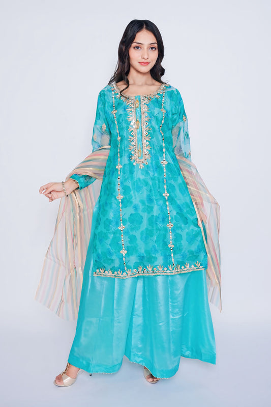 Pret Embroidered Organza 3 PCS