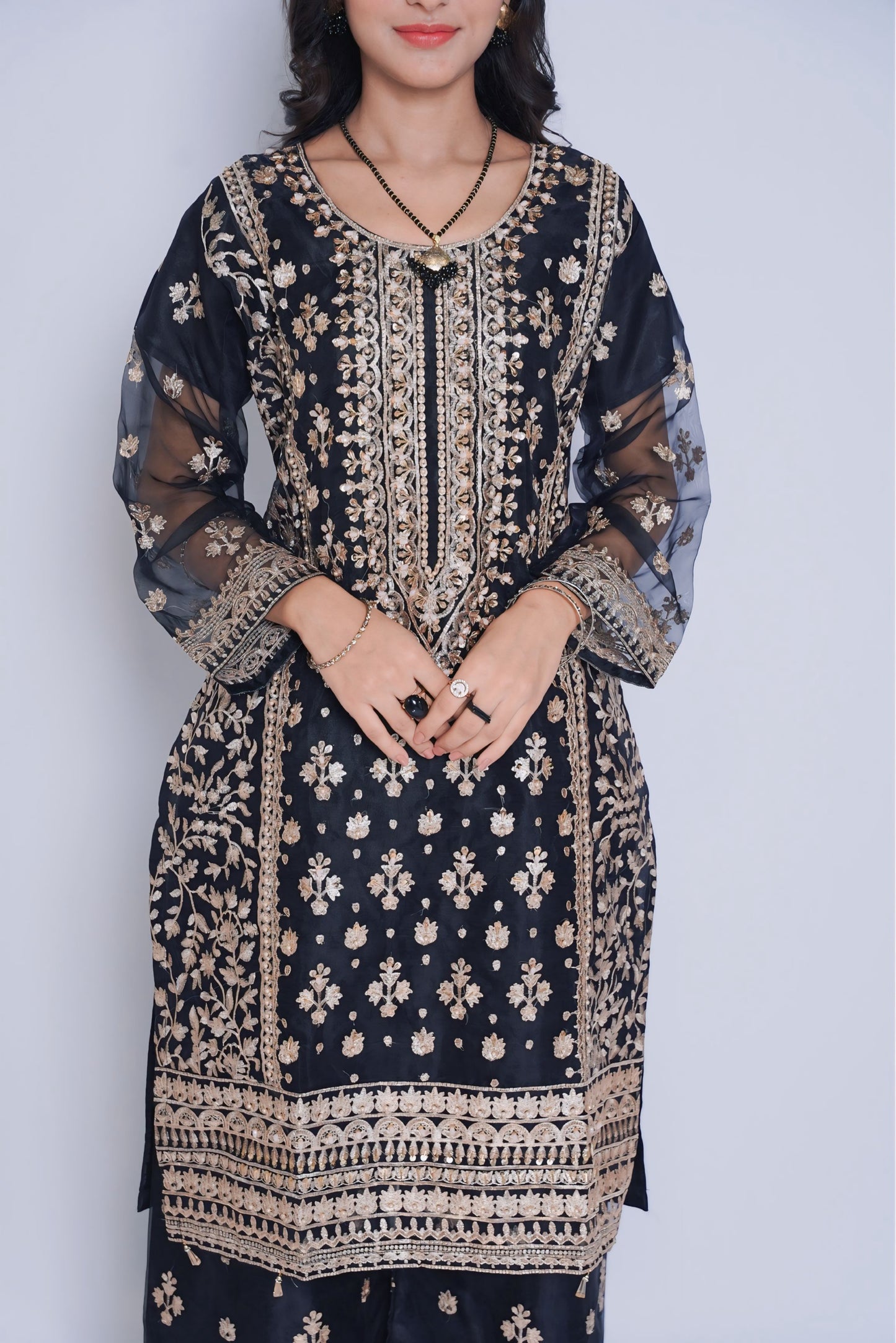 Pret Embroidered Organza 3 PCS