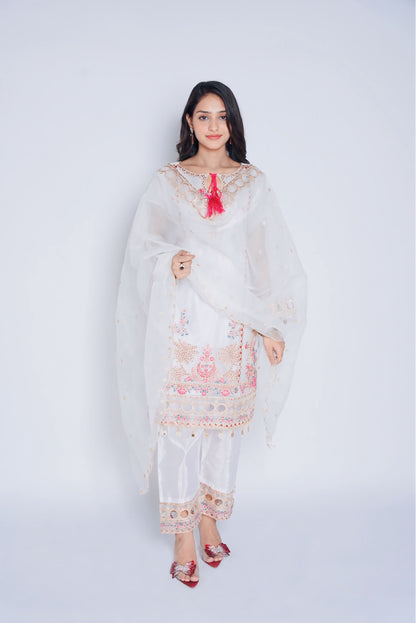 Pret Embroidered Organza 3 PCS