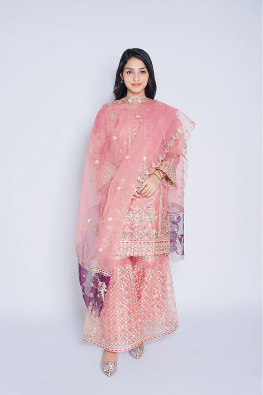 Pret Embroidered Organza 3 PCS