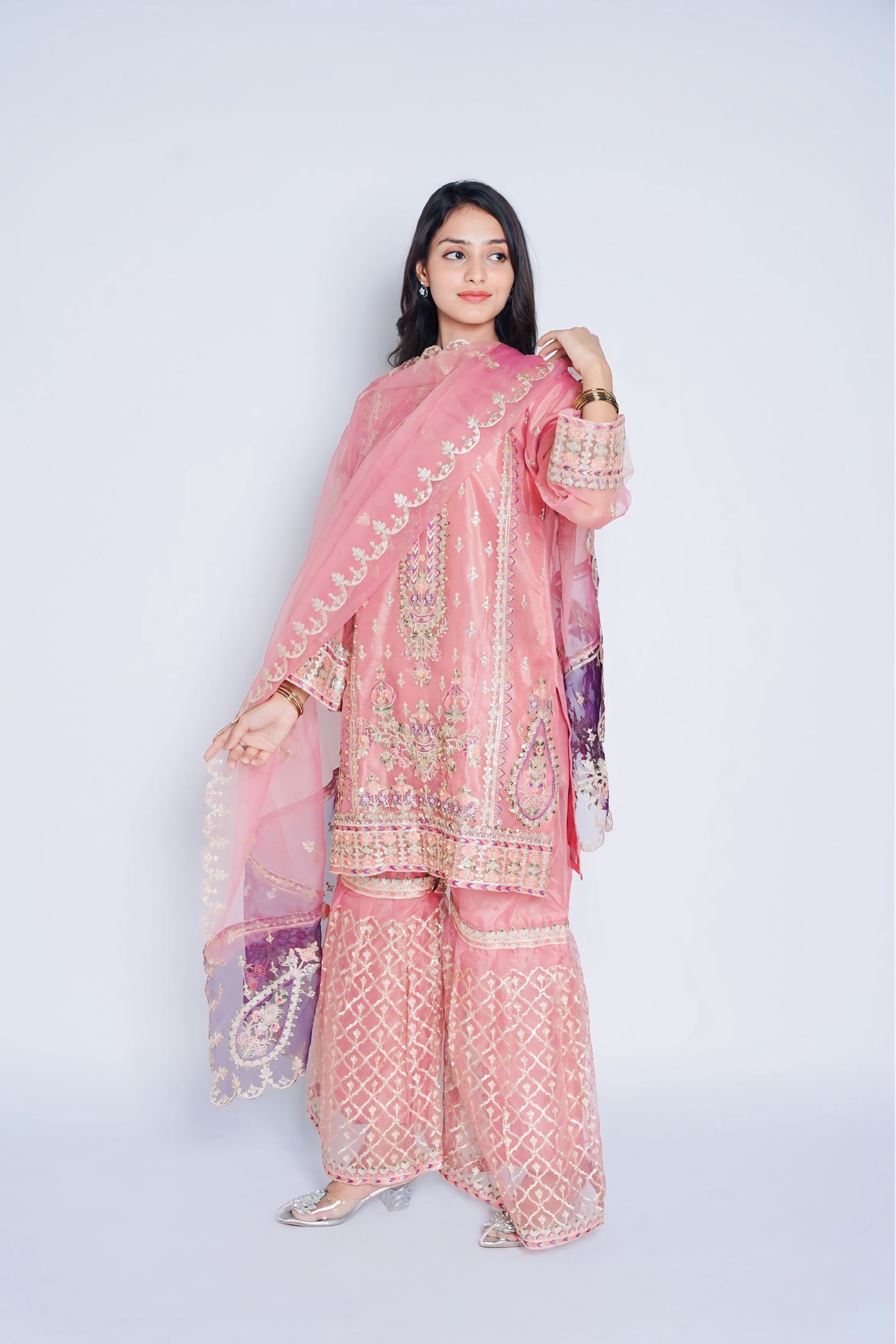 Pret Embroidered Organza 3 PCS