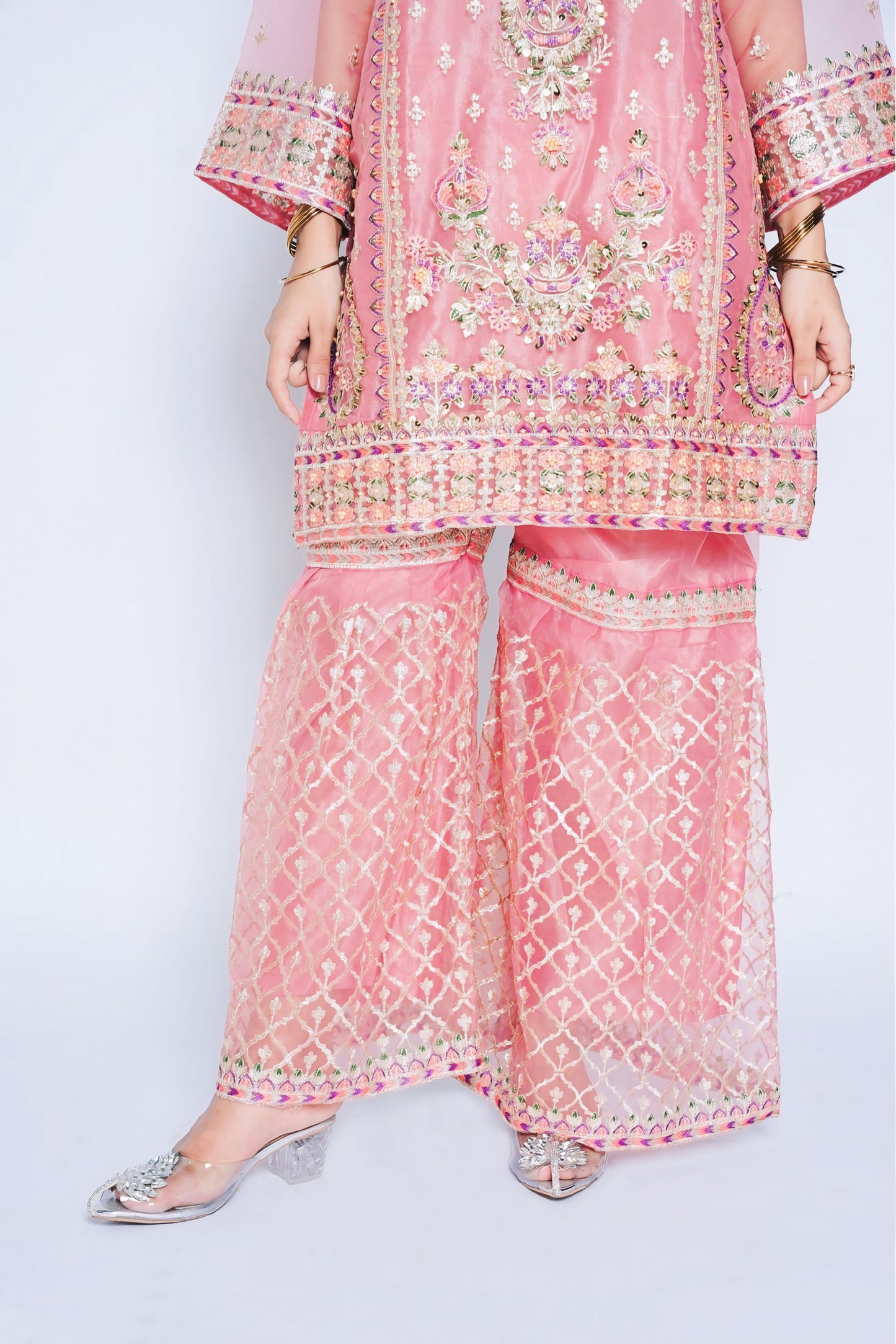 Pret Embroidered Organza 3 PCS