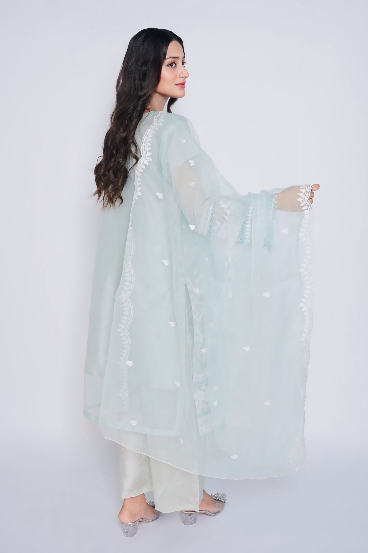 Pret Embroidered Organza 3 PCS